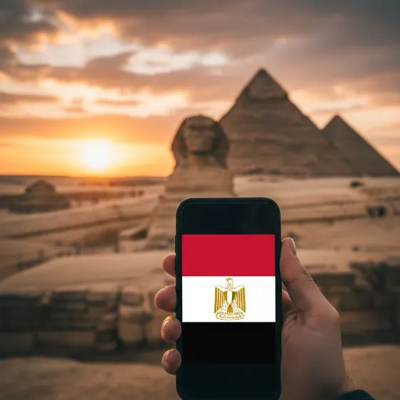 Airnetly eSIM for Egypt – stable high-speed internet for holidays and business.