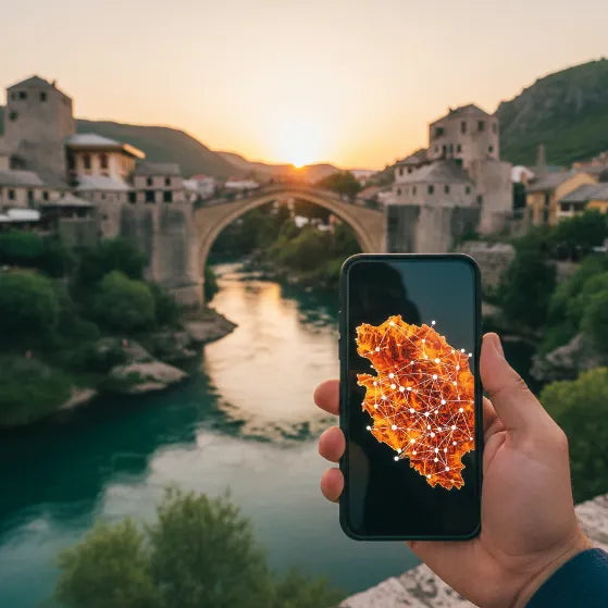 Airnetly eSIM für den Balkan Internet