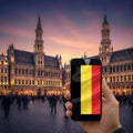 Airnetly eSIM for Belgium – High-speed data volume for travelers in Europe.