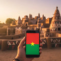 Airnetly eSIM für Burkina Faso – mobiles Internet für Westafrika.