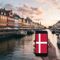 eSIM de Airnetly para Dinamarca: datos de alta velocidad para el norte de Europa.
