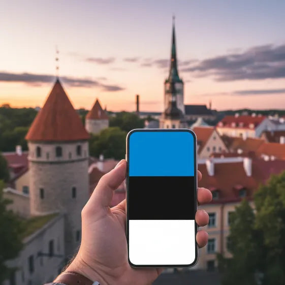 Airnetly eSIM for Estonia – High-speed internet in the Baltics.