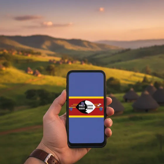 Airnetly eSIM for Eswatini – mobile internet for southern Africa.