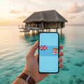 Airnetly eSIM for Fiji – stable mobile network for your island holiday.
