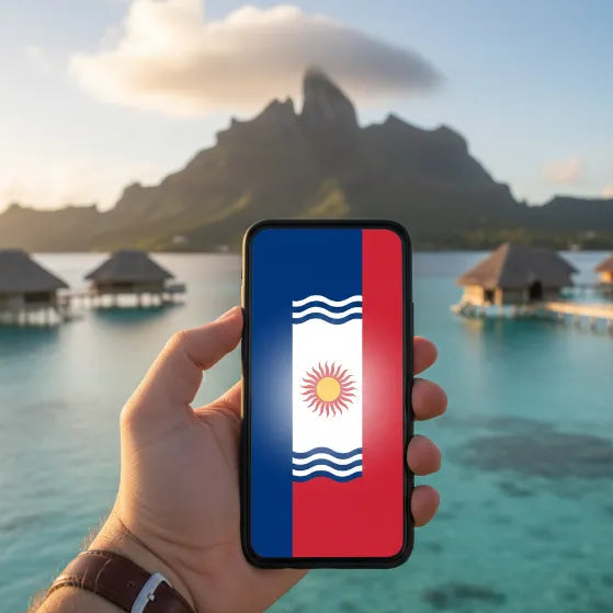 Airnetly eSIM for French Polynesia – Internet for Tahiti and Bora Bora.