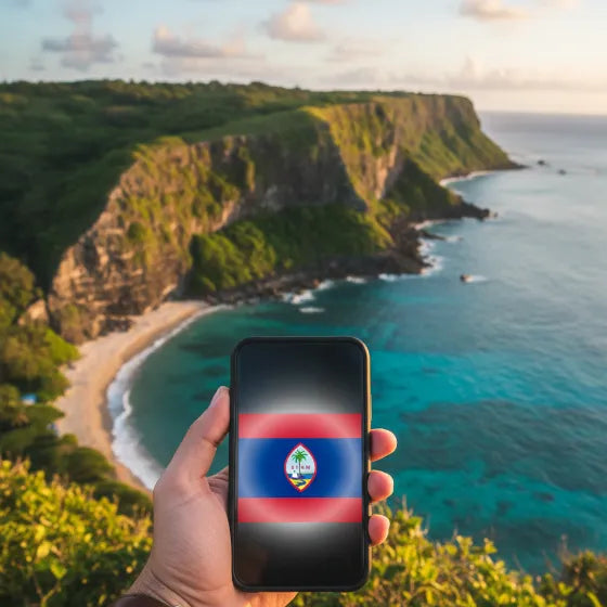 Airnetly eSIM for Guam – stable mobile internet for the Pacific region.