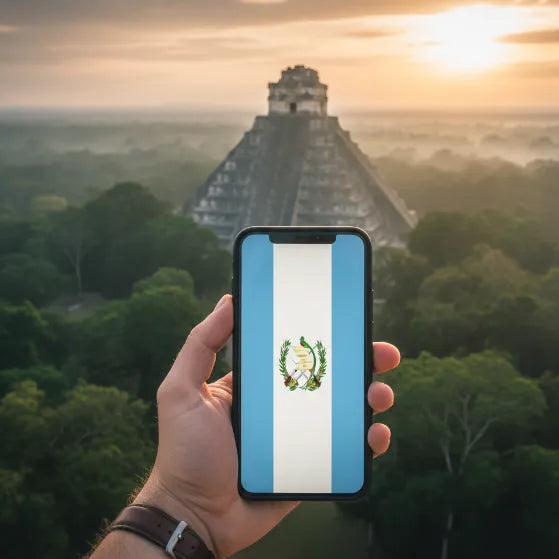 Airnetly eSIM for Guatemala – mobile internet for Central America.