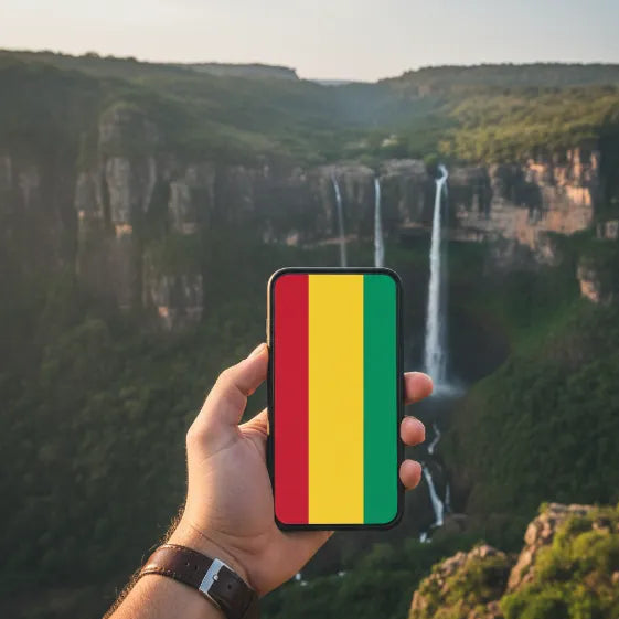 Airnetly eSIM for Guinea – reliable internet in West Africa.