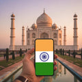 Airnetly eSIM for India – reliable data connection for all of India.