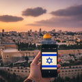Airnetly eSIM for Israel – fast mobile internet on site.