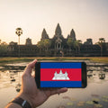 Airnetly eSIM für Kambodscha – stabiles Netz für Reisende in Südostasien.