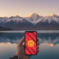 Airnetly eSIM für Kirgisistan – mobiles Internet für Zentralasien.