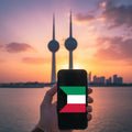 Airnetly eSIM für Kuwait – digitale SIM-Karte für den Mittleren Osten.