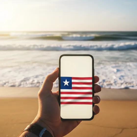 Airnetly eSIM für Liberia – mobiles Internet für Westafrika.