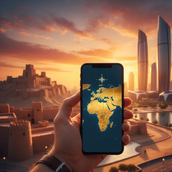 Airnetly regionale eSIM für MENA – mobiles Internet für Nahost und Nordafrika.