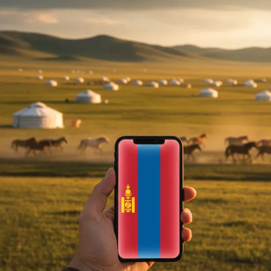 Airnetly eSIM für die Mongolei – mobiles Internet für Abenteurer.