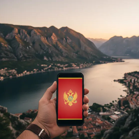 Airnetly eSIM für Montenegro – Reise-Internet für den Balkan.