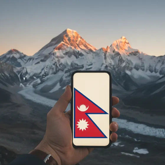 Airnetly eSIM für Nepal – stabiles Netz für Trekking und Reise.
