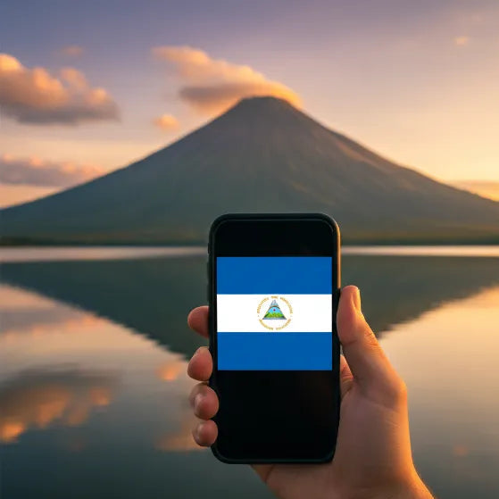 Airnetly eSIM für Nicaragua – mobiles Internet für Zentralamerika.