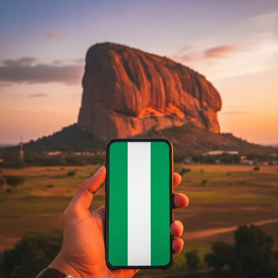 Airnetly eSIM for Nigeria – fast mobile internet in West Africa.