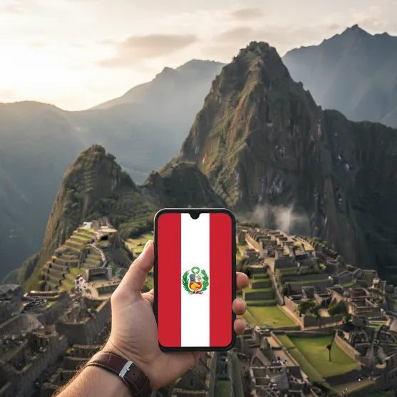 Airnetly eSIM for Peru – Prepaid data for Machu Picchu and Lima.