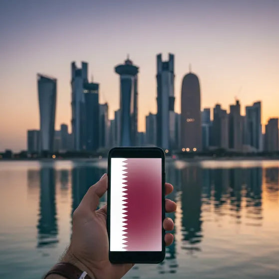 Airnetly eSIM for Qatar – High-speed internet for Doha.