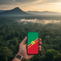 Airnetly eSIM for the Republic of Congo – mobile data for Central Africa.