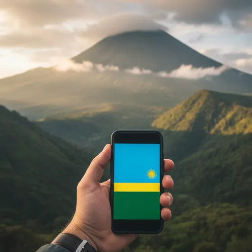 Airnetly eSIM for Rwanda – mobile internet for East Africa.