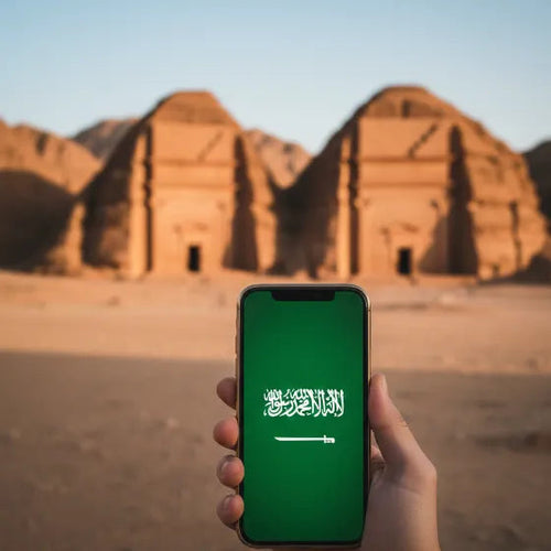 Airnetly eSIM for Saudi Arabia – mobile internet for Mecca, Riyadh and Jeddah.