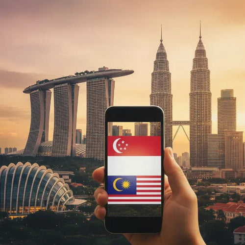 Airnetly regional eSIM for Southeast Asia – mobile internet in SG, MY, TH.