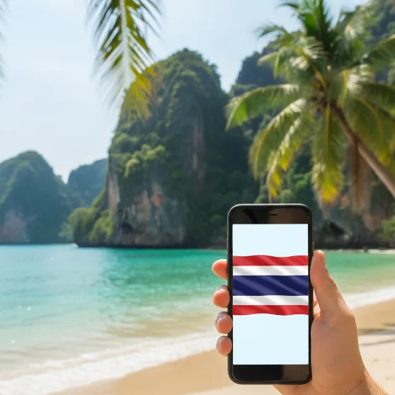 Airnetly eSIM für Thailand – Highspeed-Daten für Bangkok und die Inseln.