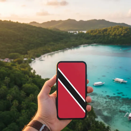 eSIM de Airnetly para Trinidad y Tobago – Internet móvil del Caribe.