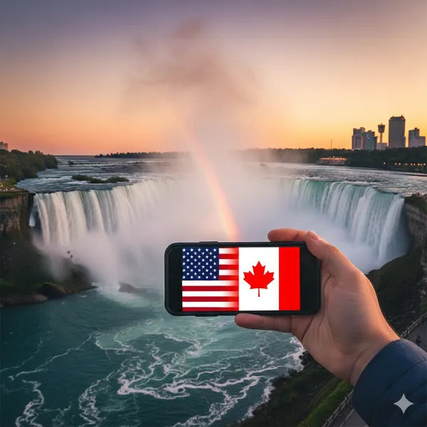 eSIM de Airnetly para EE. UU. y Canadá: paquete de datos de América del Norte.