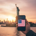 eSIM de Airnetly para EE. UU. – Datos prepagos para Nueva York, Florida y California.