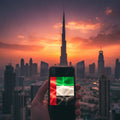 eSIM de Airnetly para los Emiratos Árabes Unidos: Internet de alta velocidad para Dubái y Abu Dabi.