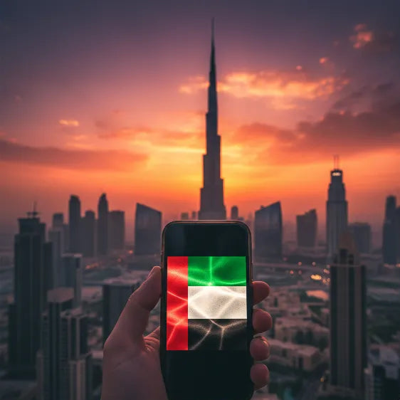 Airnetly eSIM für die VAE – Highspeed-Internet für Dubai und Abu Dhabi.