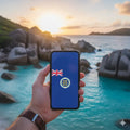 Airnetly eSIM for the British Virgin Islands – Caribbean holiday internet.