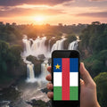 Airnetly eSIM for the Central African Republic – mobile internet.